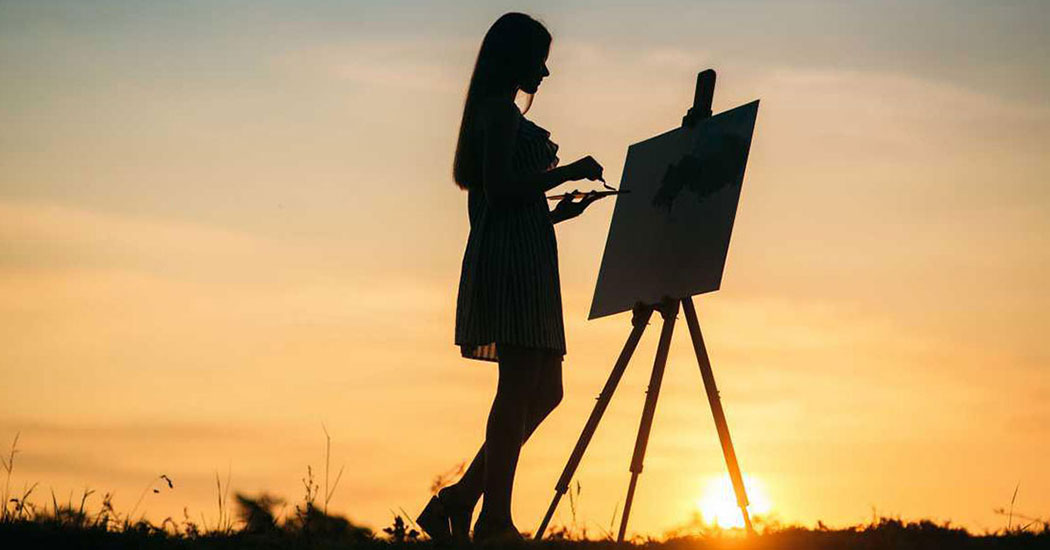 Le souffle comme un coup de pinceau